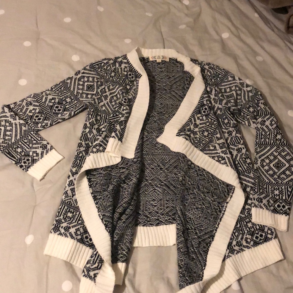 Pink rose cardigan